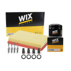 Tune Up Kit with 4 NGK Spark Plugs & Coil Boots for Kia Optima Rondo (2006–2013)