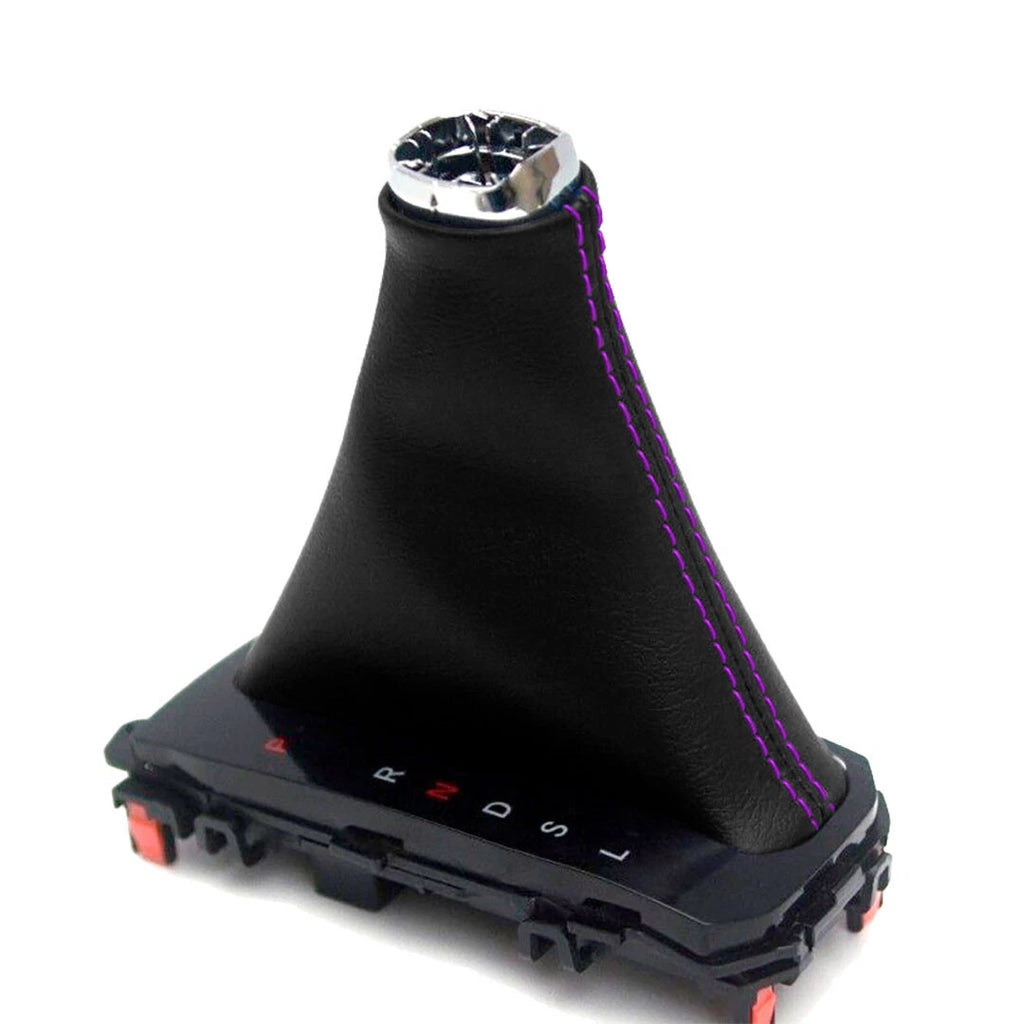 Automatic Shift Boot for Honda Civic (2016–2020) Purple Stitch