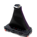 Automatic Shift Boot for Honda Civic (2016–2020) Purple Stitch
