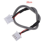 Set of 5 Dual-End 3Pin Audio Cables for XH2.54 Sound Board (10-50cm)