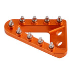 CNC Rear Brake Pedal Step Plate for KTM 150 250 300 350 450 SX SXF XC XCF XCW (2010–2023)