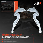 2Pcs Hood Hinge for Mitsubishi Eclipse Cross (2018-2023)