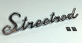 Street Rod Script Chrome Metal Emblem with Drilling Required for Any Vehicle (1950–2026)