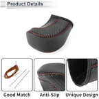 Gear Shift Knob Cover for Toyota Tacoma (2016–2022) Black Carbon Fiber