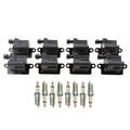 Set of 8 NGK Iridium Spark Plugs for Express 3500, Yukon XL 2500 (2003–2023)