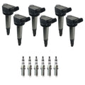 Set of 6 Ignition Coils & NGK Iridium IX Spark Plugs for Camry RAV4 Sienna (2007–2017)