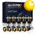 2X AUXITO SMD T10 194 168 LED Interior Light Bulbs Canbus Yellow