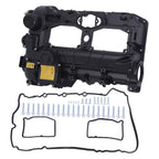 Black Aluminum Engine Valve Cover for BMW X3 X4 X5 Z4 (2013–2018)