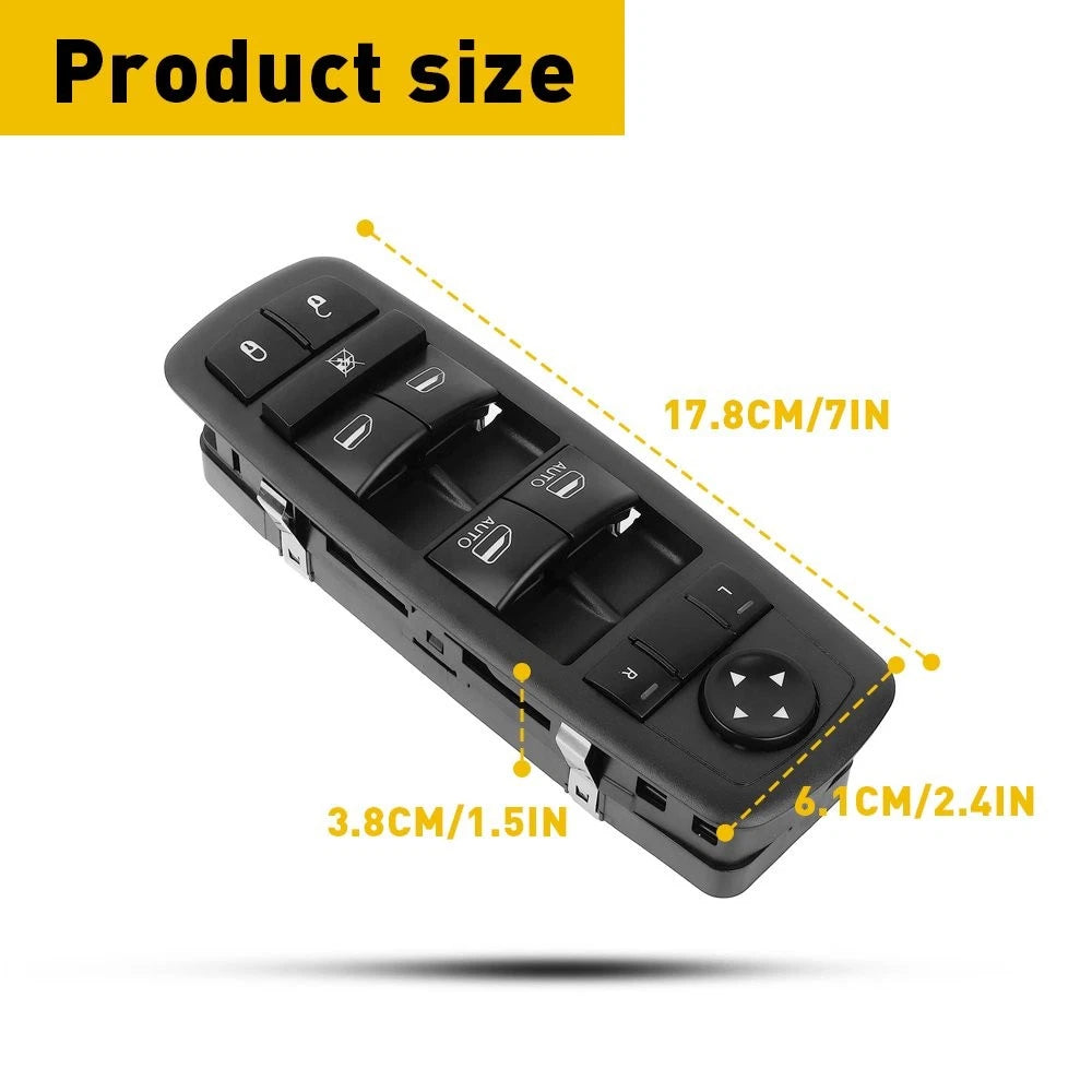 Set of 2 Power Window Master Switches for Dodge Durango (2014–2015)