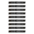 9 Hi-Lift Blades for Ariens Gravely 60" Deck (Fits 08979600)