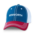 Tri-Color Mesh Cap for Kenworth Motors Trucks