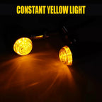 Amber Lens Turn Signal Blinker Light for Harley Davidson