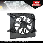 A/C Condenser Cooling Fan for Cadillac SRX (2010–2016)