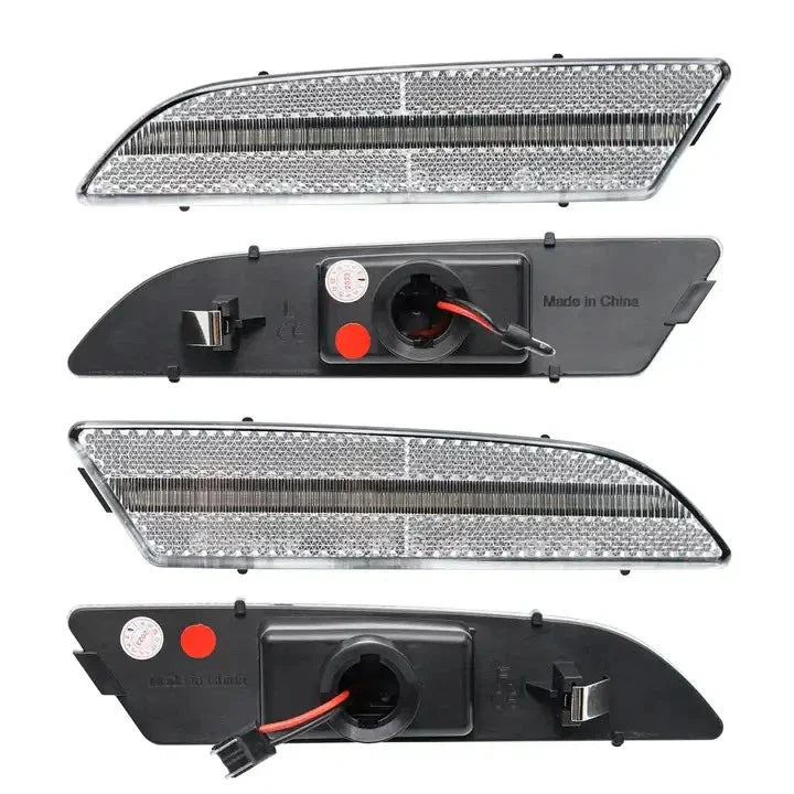 4PCS Clear Turn Signal Side Marker Light for Chrysler Crossfire (2004–2008)