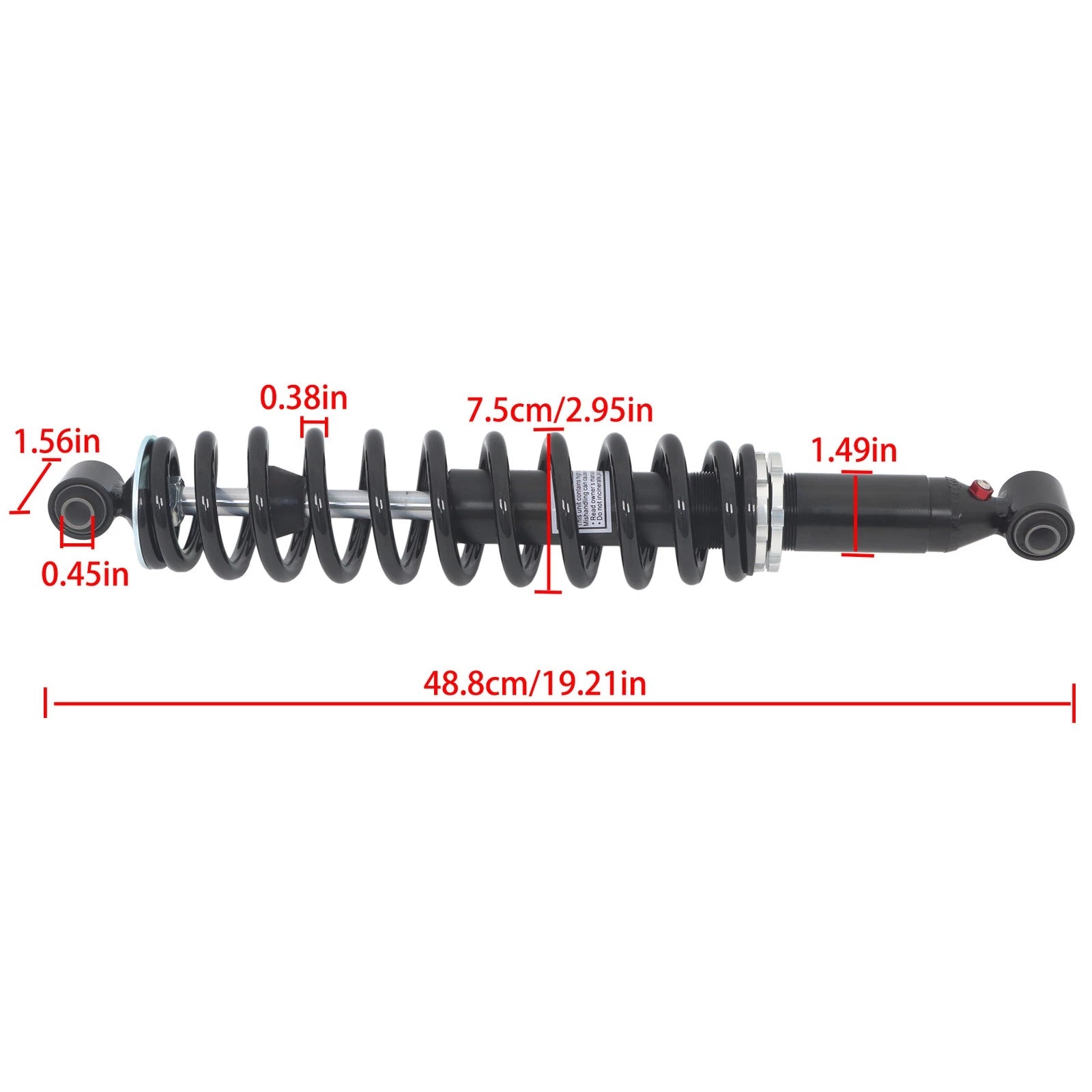 Rear Shock for Yamaha Bruin 350 Grizzly 350 (2004–2010)