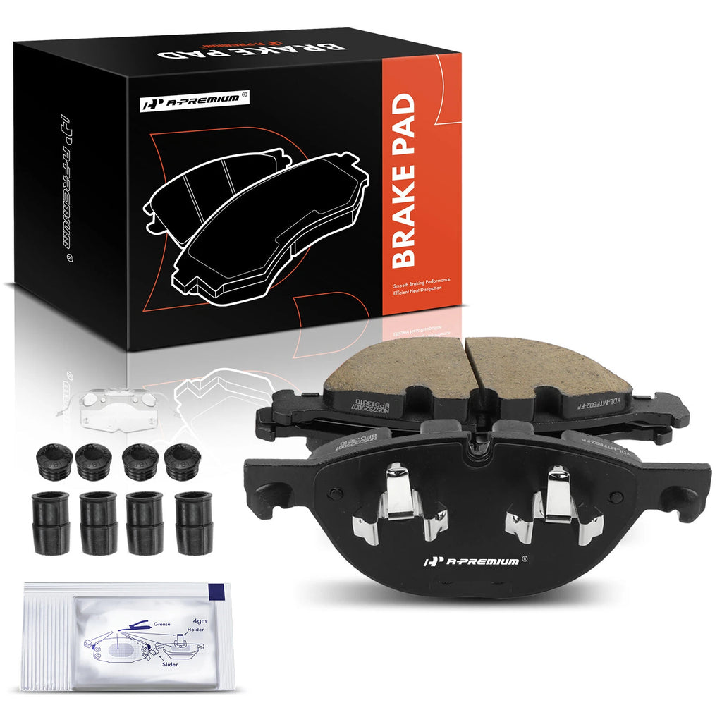 Set of 4 Front Ceramic Brake Pads for BMW X5 X6 (2011–2019)