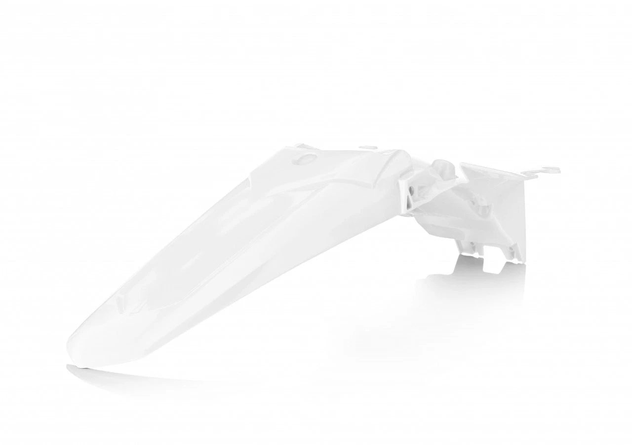Acerbis Rear Fender for Yamaha YZ WR (2018–2020) White