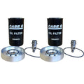 Oil Filter Adapter Kit Set of 2 for International 1026 1256 1456 856 1206 806