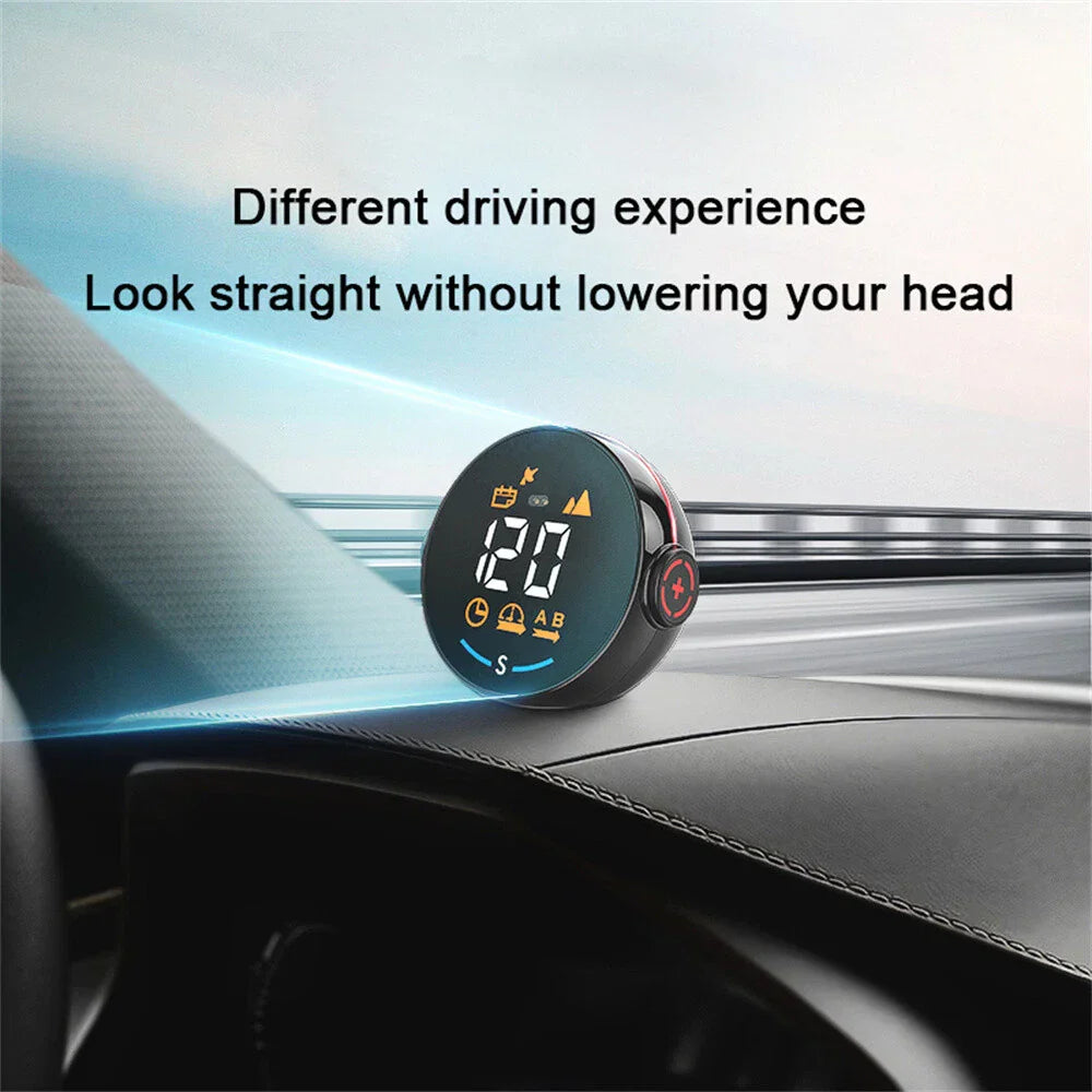 Speedometer HUD Display for MPH KMH M/MILE GPS - Universal Fit