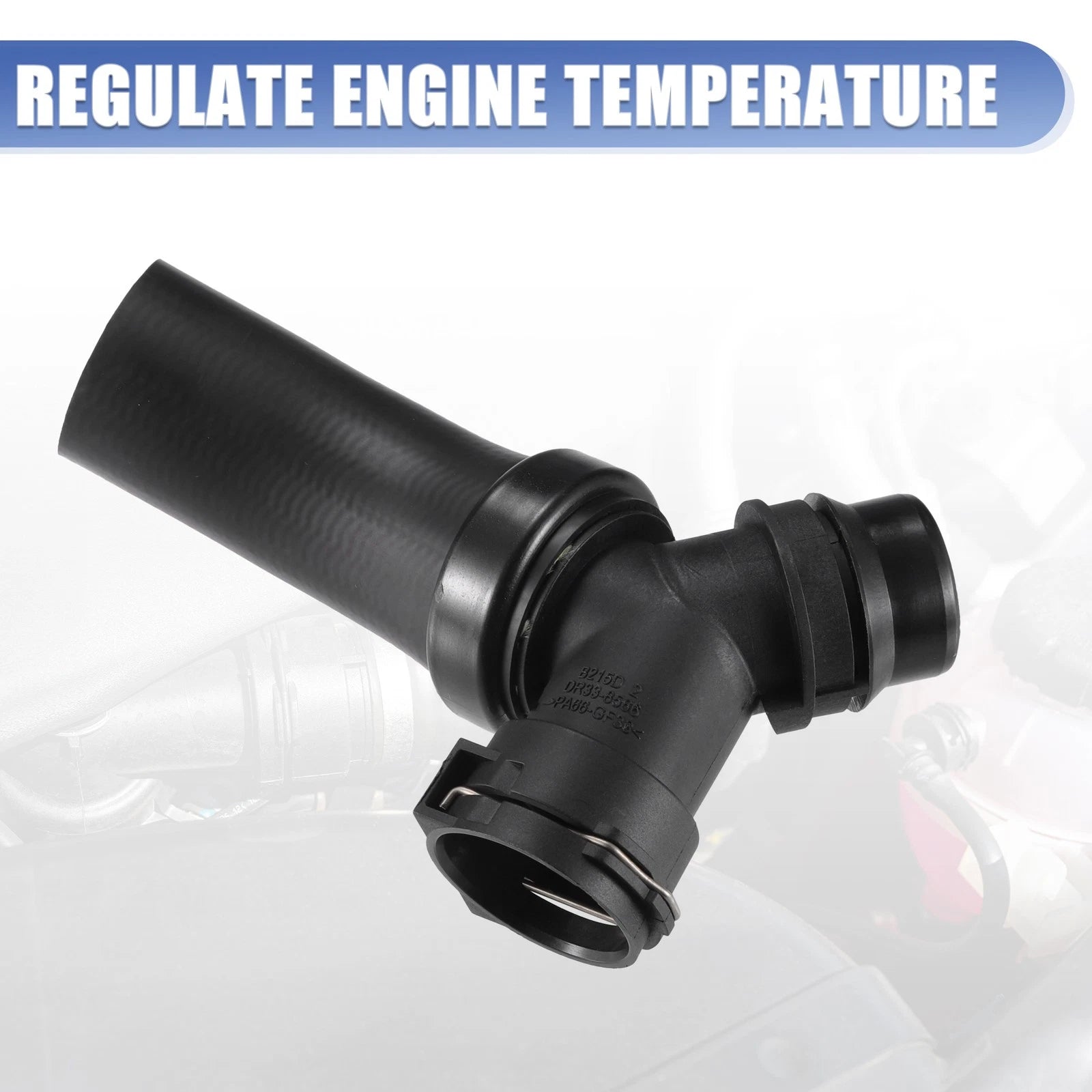 Heater Hose Radiator Expansion Tank Pipe for Ford F-150 (2011–2019) No.DR3Z8566B