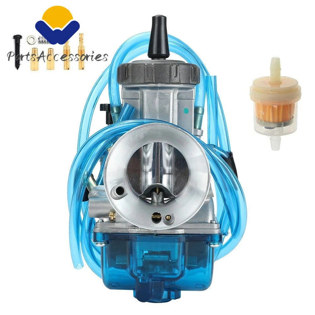 Carburetor & Air Filter Set for Yamaha YZ125 YZ250, Kawasaki KX125 KX250, Suzuki RM125