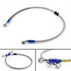 M10 Brake Oil Hose Line with Banjo Fitting for Universal Applications (65cm)