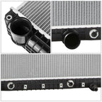 2X Aluminum Core 2-Row Cooling Radiator for Cascadia/Century Class/Columbia (2008–2012)