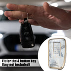 Key Fob Cover Case for Lexus ES350 RX GS LS NX (4 Button)