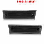 Set of 2 Smoked Side Marker Lights for Chevy GMC Pickup Truck (1981–1991)
