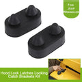 Locking Catch Brackets 2pcs/Set Black Decor Kit for Vehicles (1997–2006)