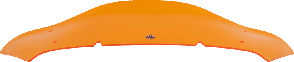 Klock Werks Kolor Flare Windshield 6.5" for FLHX (2014–2023) - Orange KWW-01-0742