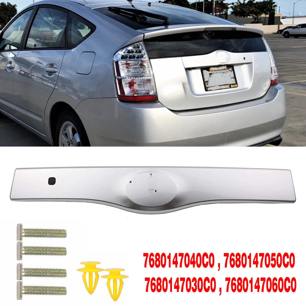 Glossy Chrome Tailgate Liftgate Handle Garnish for Toyota Prius (2004–2009)