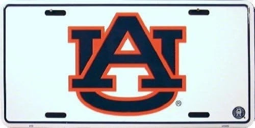 Auburn University Tigers License Plate Tag (Embossed)