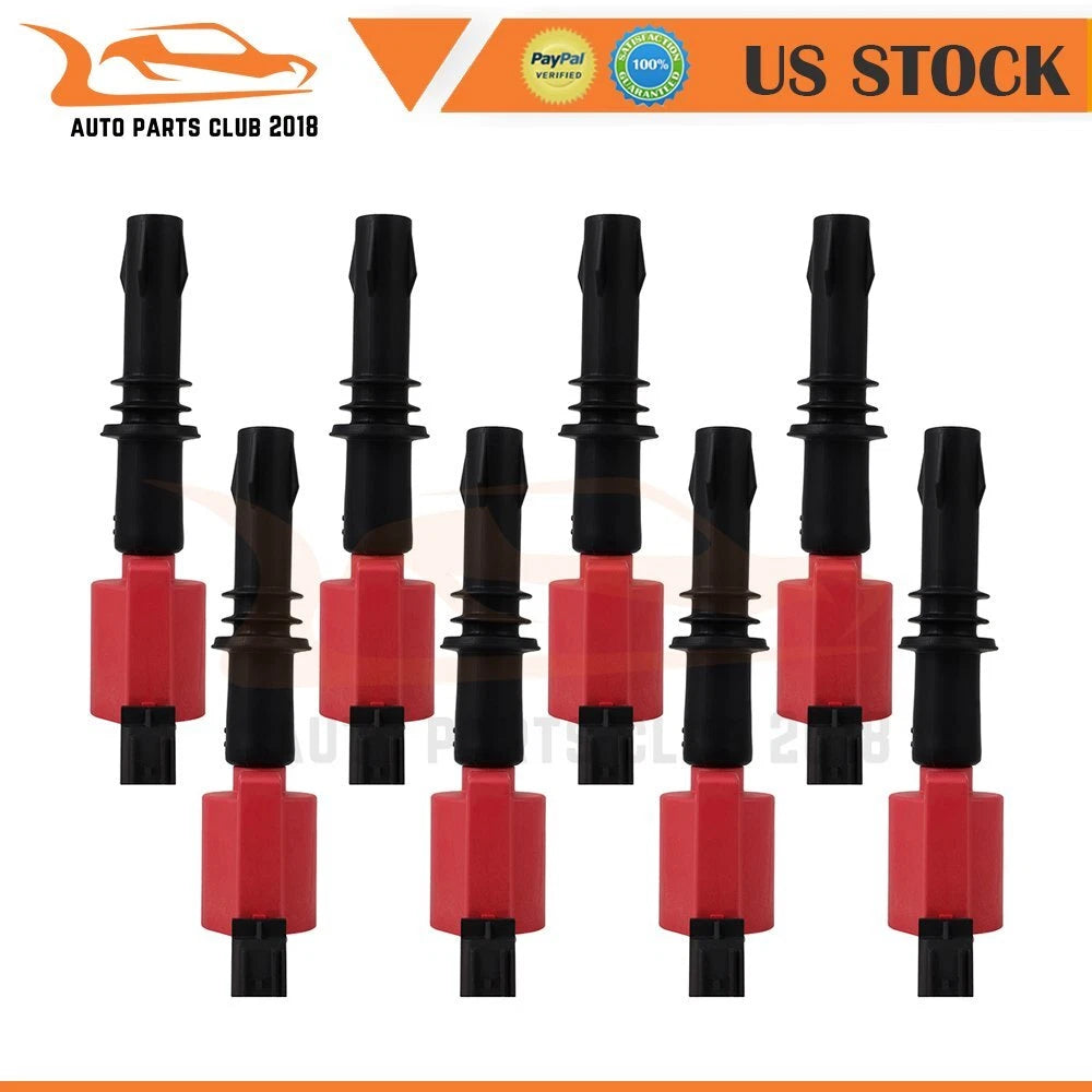 Set of 8 Ignition Coil Packs for Ford F150 F250 F350 F450 (2005–2008)