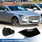 Car Bumper Tow Hook Cover for Mercedes-Benz CLS550 (2012-2018) Black