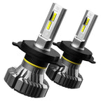 2X H4 9003 LED Headlight Bulbs for AUXITO (20000LM, White, High Low Beam)