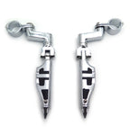 Foot Peg Clamps for Honda GoldWing GL (1.25", 4475)
