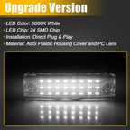 2X LED License Plate Light Lamp Assembly for Toyota 4Runner 