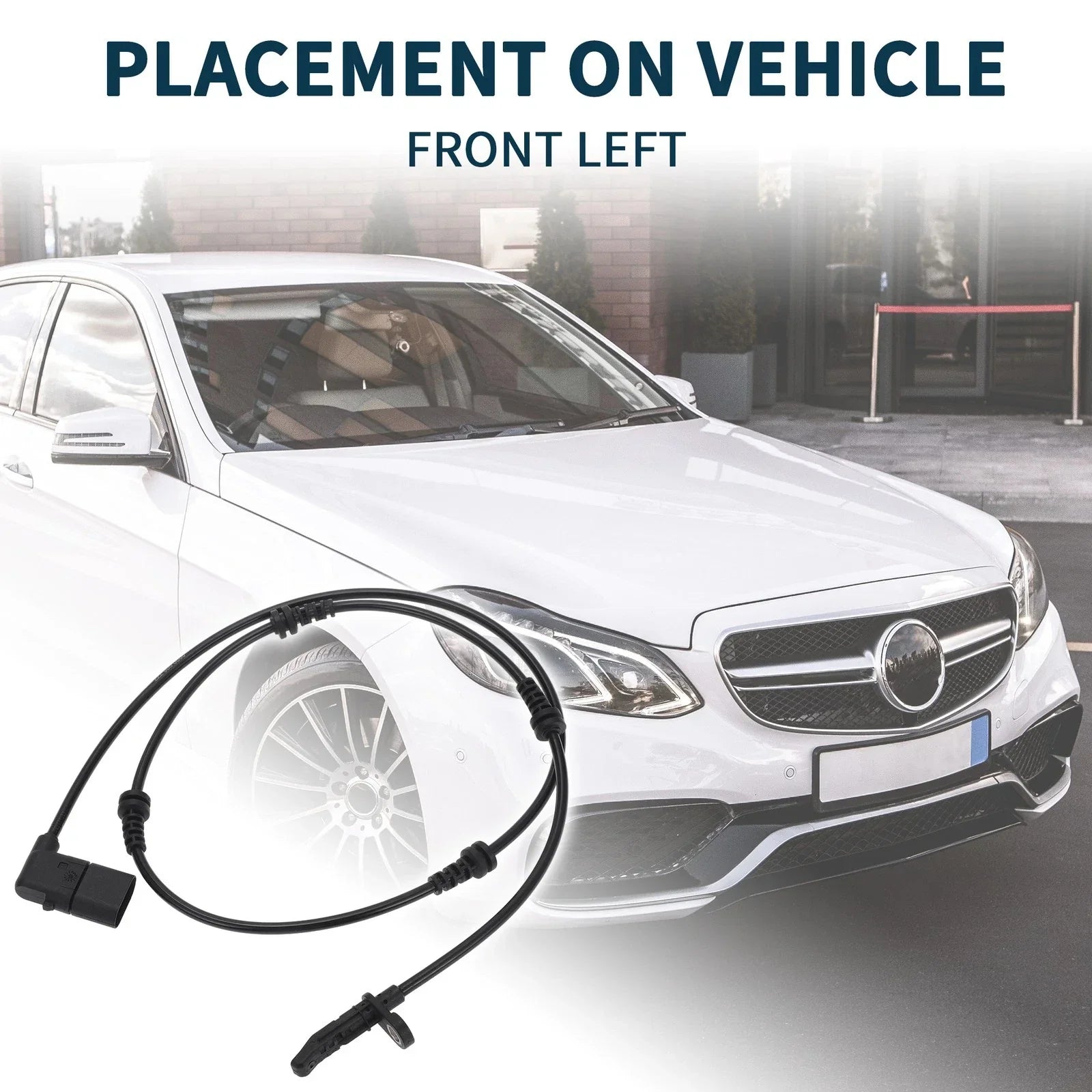Front Left ABS Wheel Speed Sensor for Mercedes-Benz S450 S550 (2018-2023)