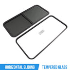 48" x 22" Horizontal Sliding Window with Screen for Cargo Trailer RV (YYYY–YYYY)