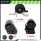 3PC Engine Motor Mount for Nissan Altima Murano Quest 3.5L (2002–2018) 7349 7358 7348