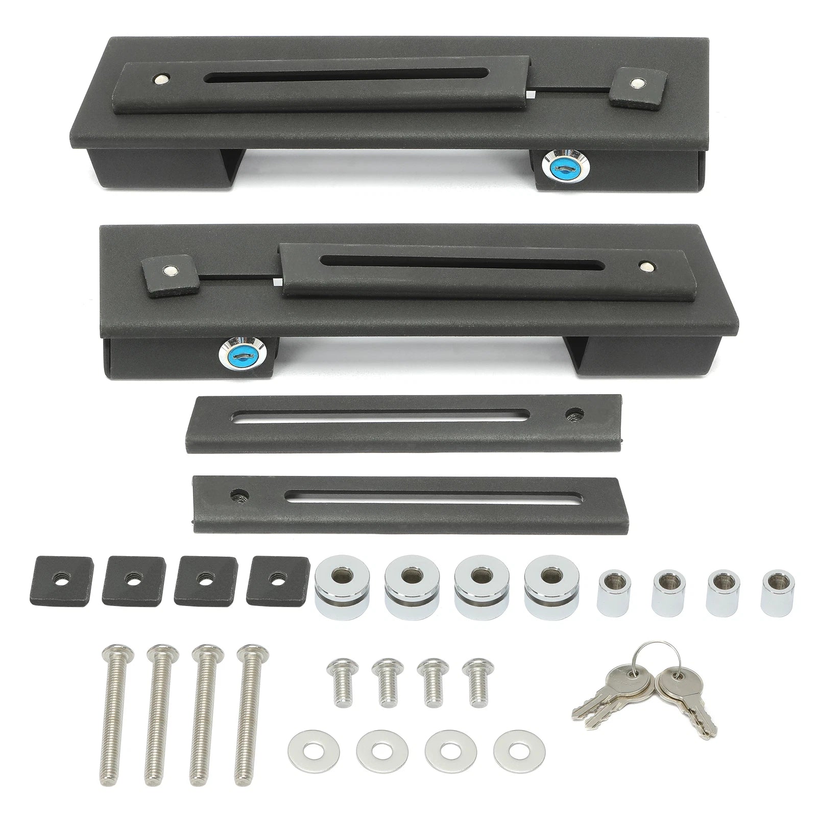 Detachable Quick Release Mounting Brackets for Universal Hard Saddle Bags