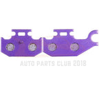 Carbon Fiber Brake Pads for Yamaha Raptor 700 YFM700 (2006–2012) & Rhino 450 YXR450 (2006–2012)