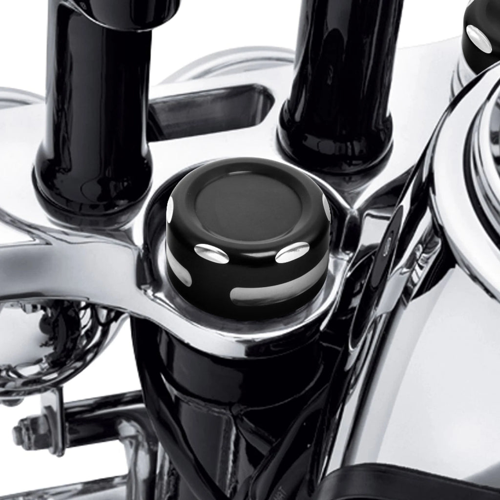 Upper Fork Nut Bolt Cover for Harley Dyna Switchback (2011–2017)