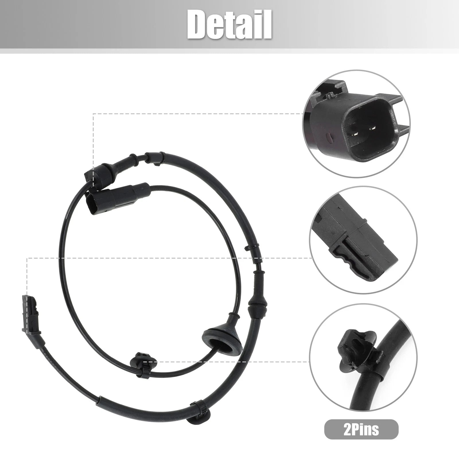 Rear Right ABS Speed Sensor for Mitsubishi ASX (2010–2023) No. 4670A574