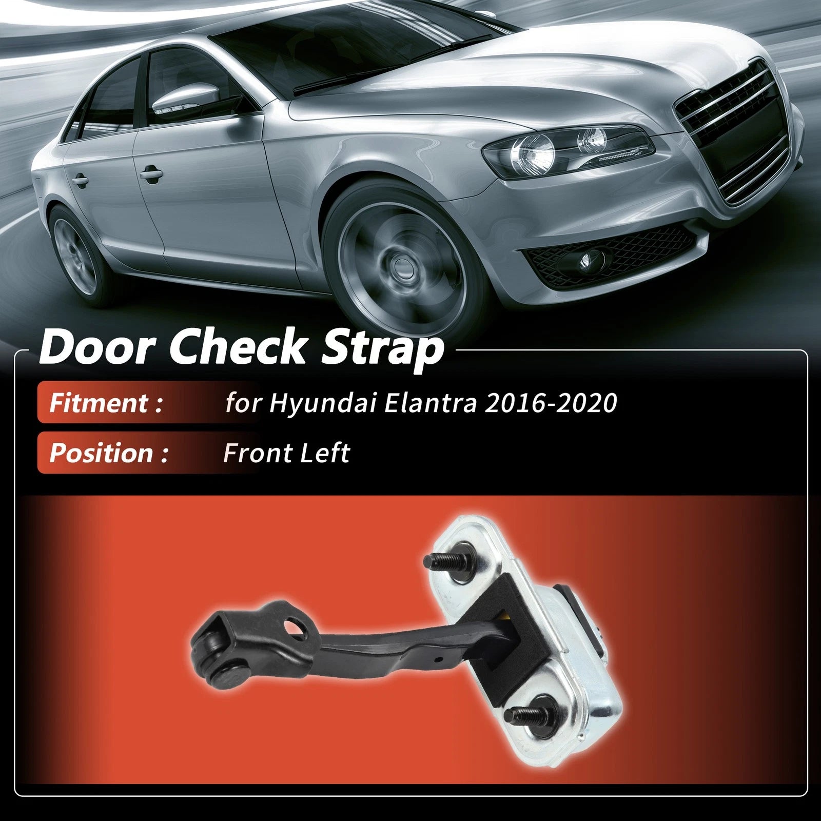 Front Left Door Check Strap for Hyundai Elantra (2016–2020) No.79380F0000