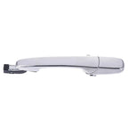 Front Left Outer Door Handle Chrome No Keyhole for Mazda 3 (2004–2009)