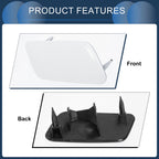 Front Right Washer Nozzle Cover Cap for Audi A3 8V (2016–2020) White