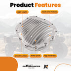 Aluminum Rear Diff Cover for Ford F-250 Super Duty (2008–2010) 8C3Z4033A