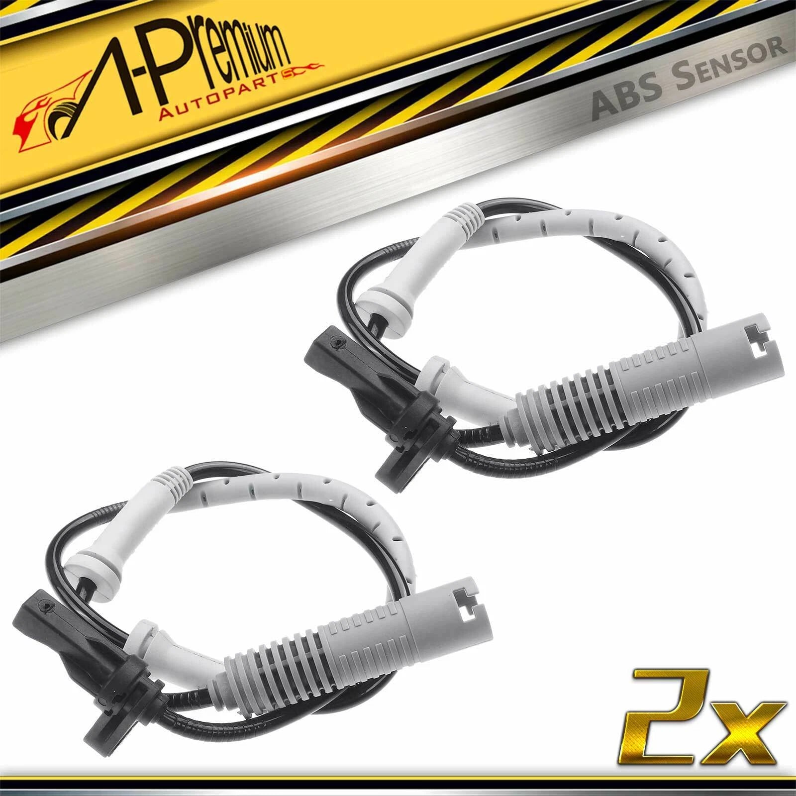 2X Front ABS Wheel Speed Sensor for BMW 323i 325i 330i 328i (2006–2013)